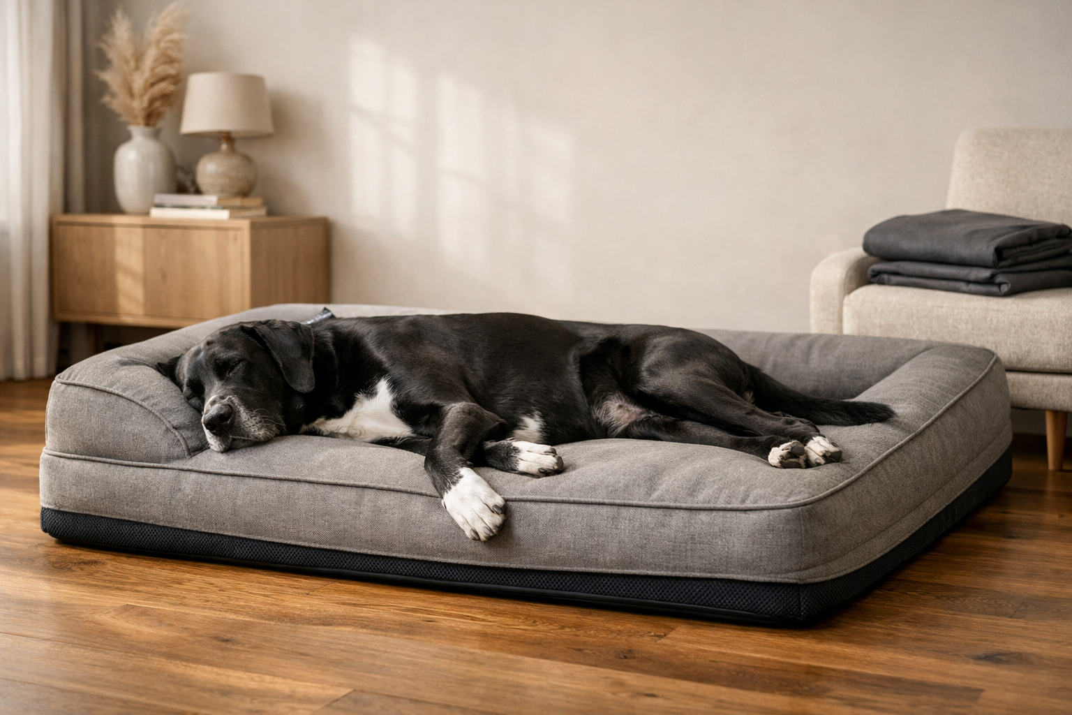 Hundebett große Hunde: So findest du das perfekte Hundebett XXL (auch orthopädisch) für große Rassen