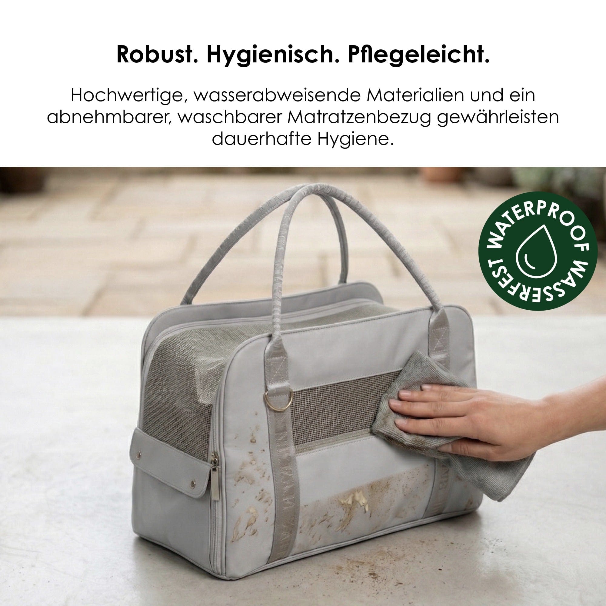 William Walker Hundetragetasche fürs Flugzeug Cloud Summit