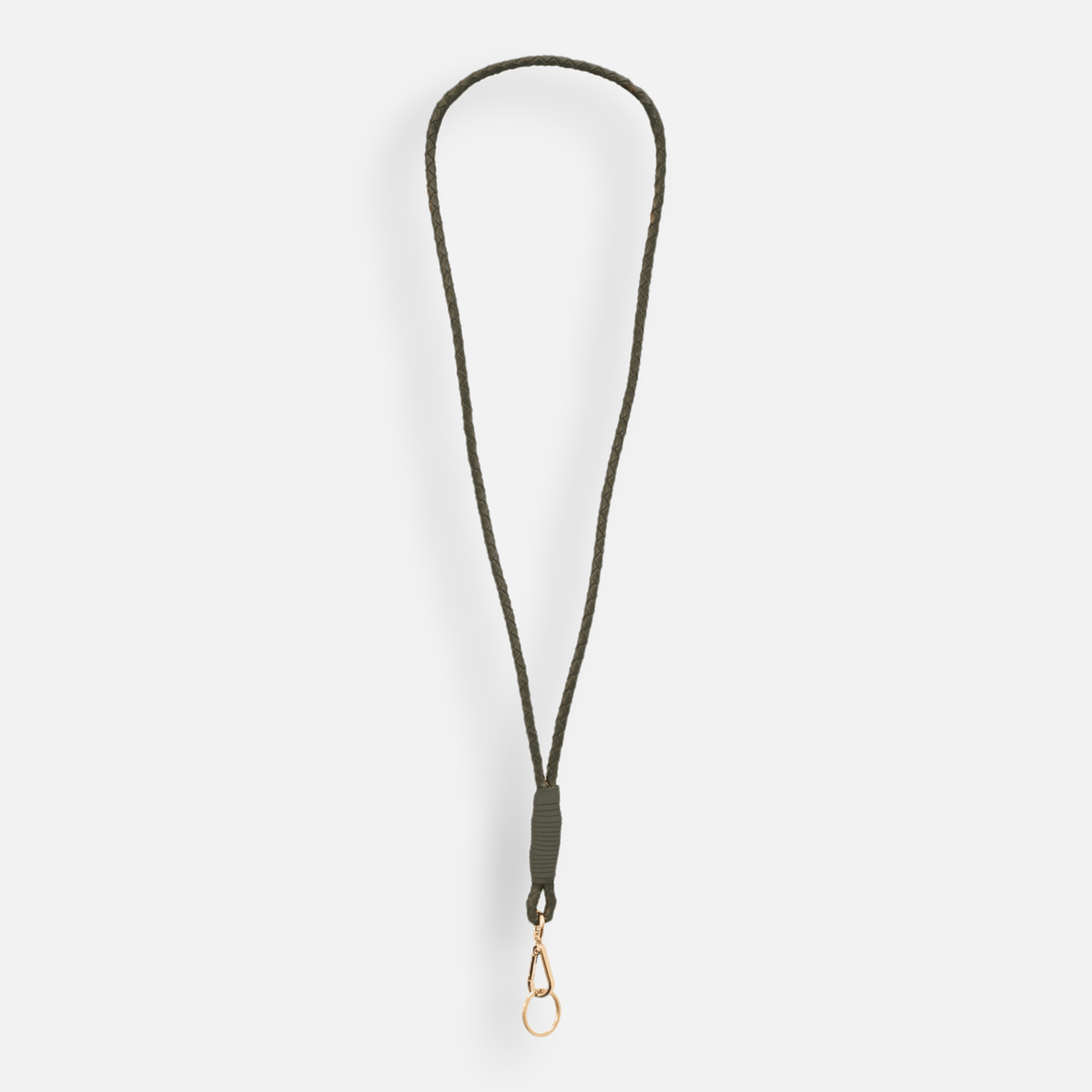 Collana in pelle per cani, verde