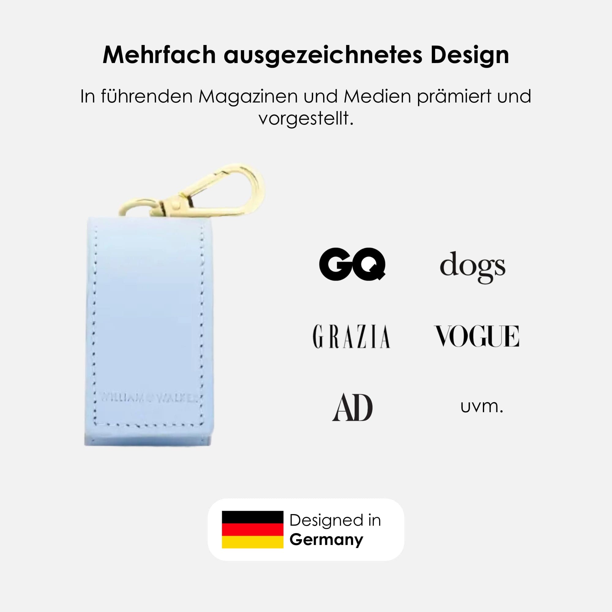 William Walker Kotbeutelspender Sky (Baby-Blau)