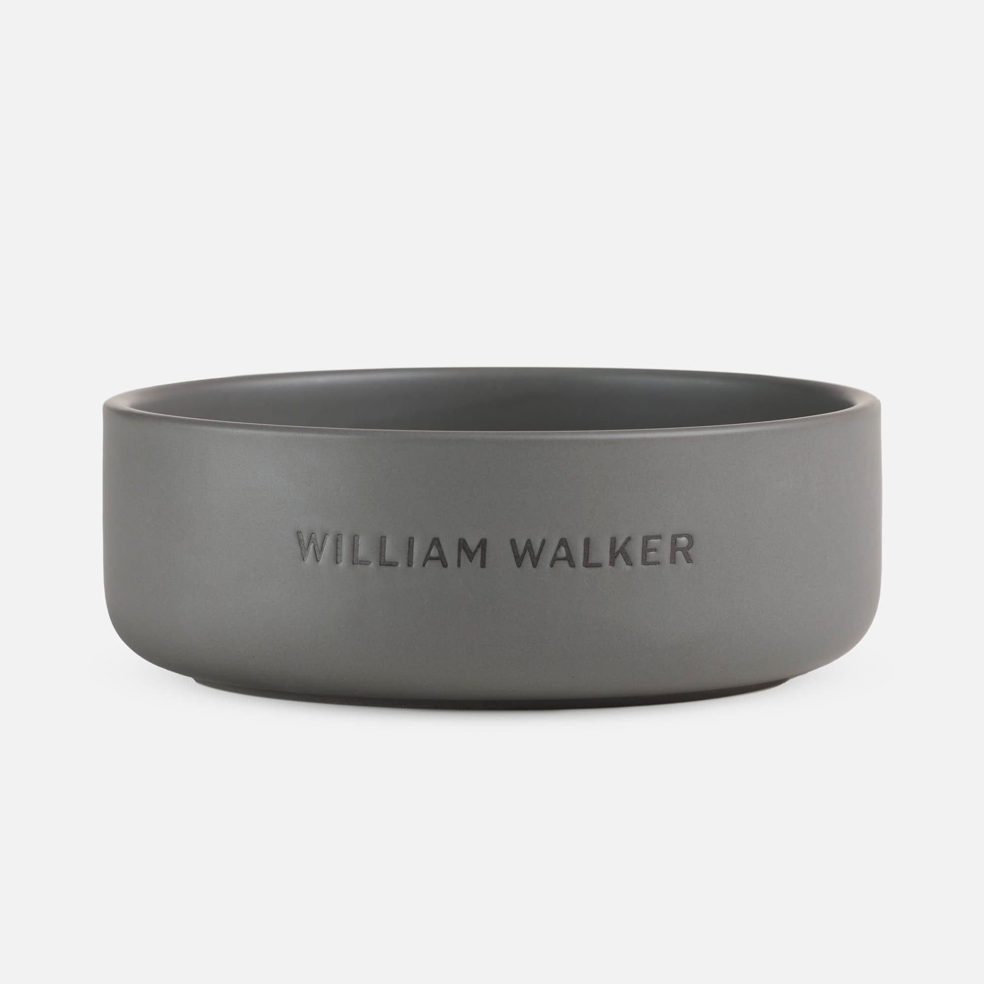 William Walker Keramik-Hundenapf Sea Salt (grau)