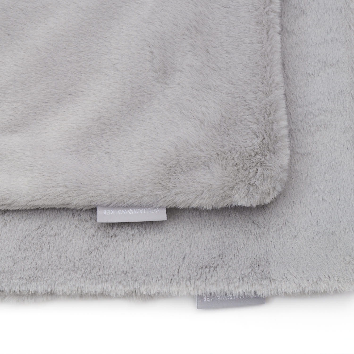 William Walker Hundedecke Fluffy Sea Salt (Grau)