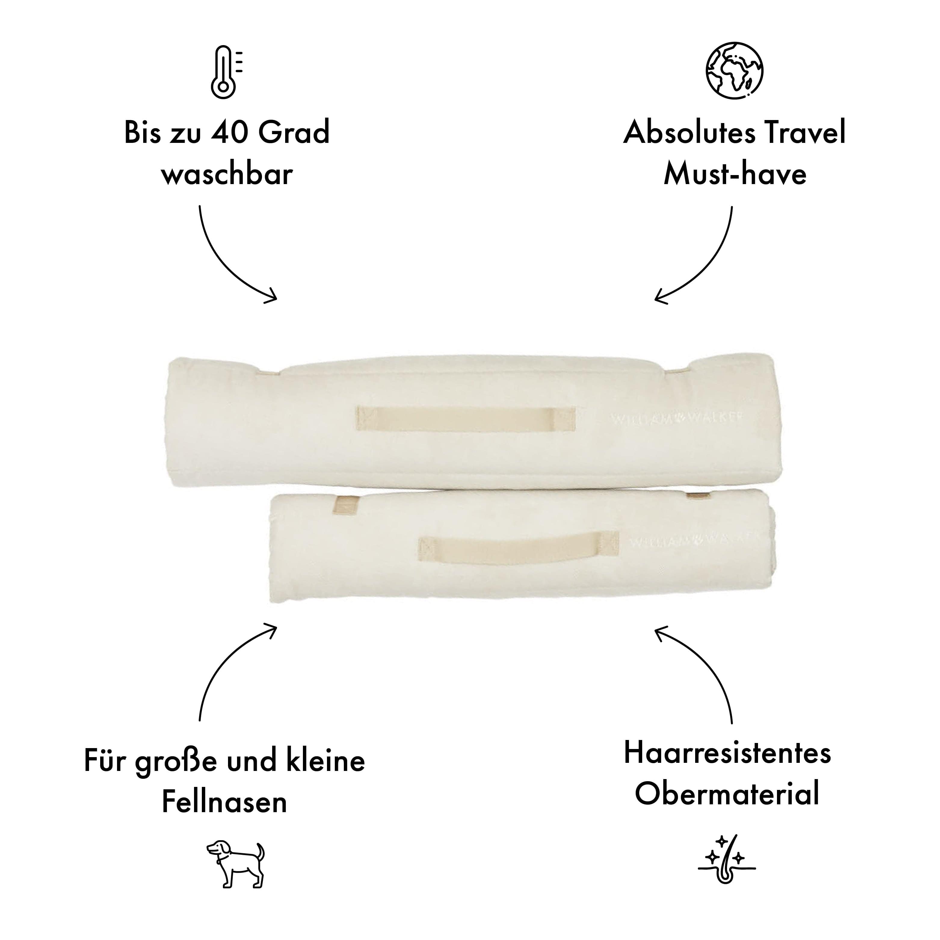 William Walker Hundematte Travel Sand