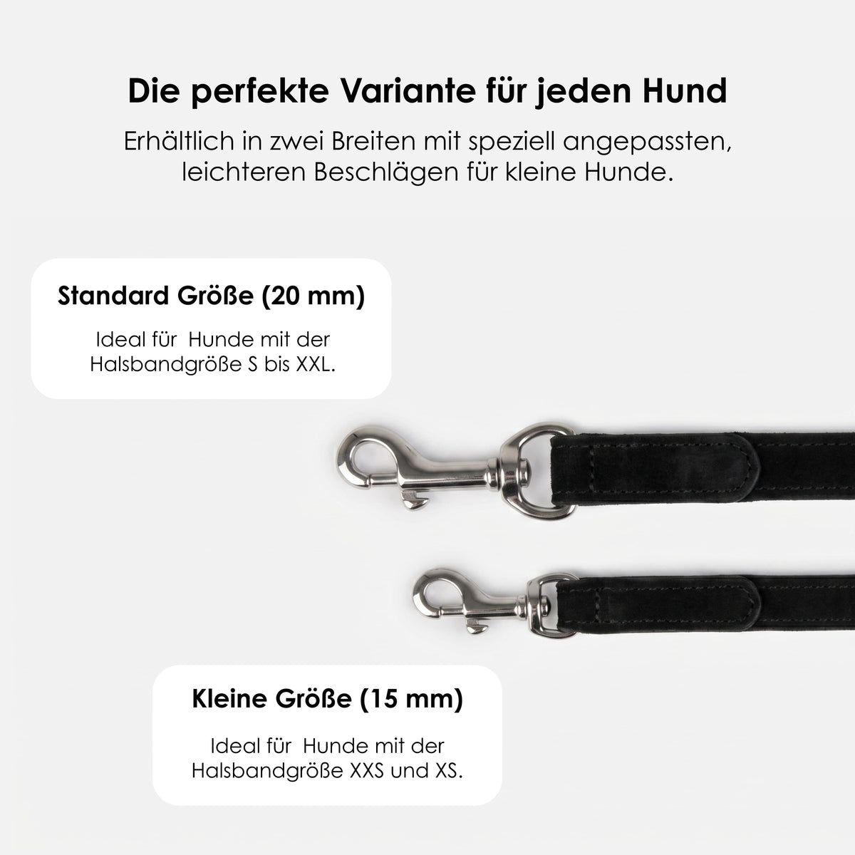 William Walker Guinzaglio per cani in pelle nubuck impermeabile regolabile senza limiti Handsfree