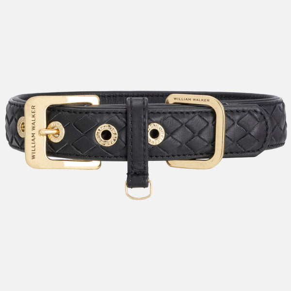 Collare per cani in pelle Prestige Nero (Nero)