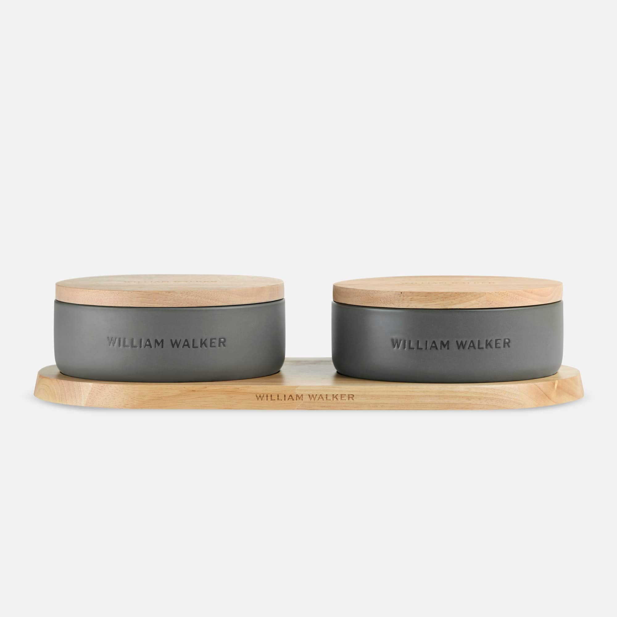 William Walker Napfdeckel Preserve aus Holz