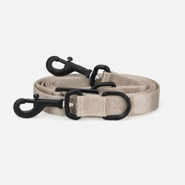 Guinzaglio per cani Jacquard Nylon Sand (beige)