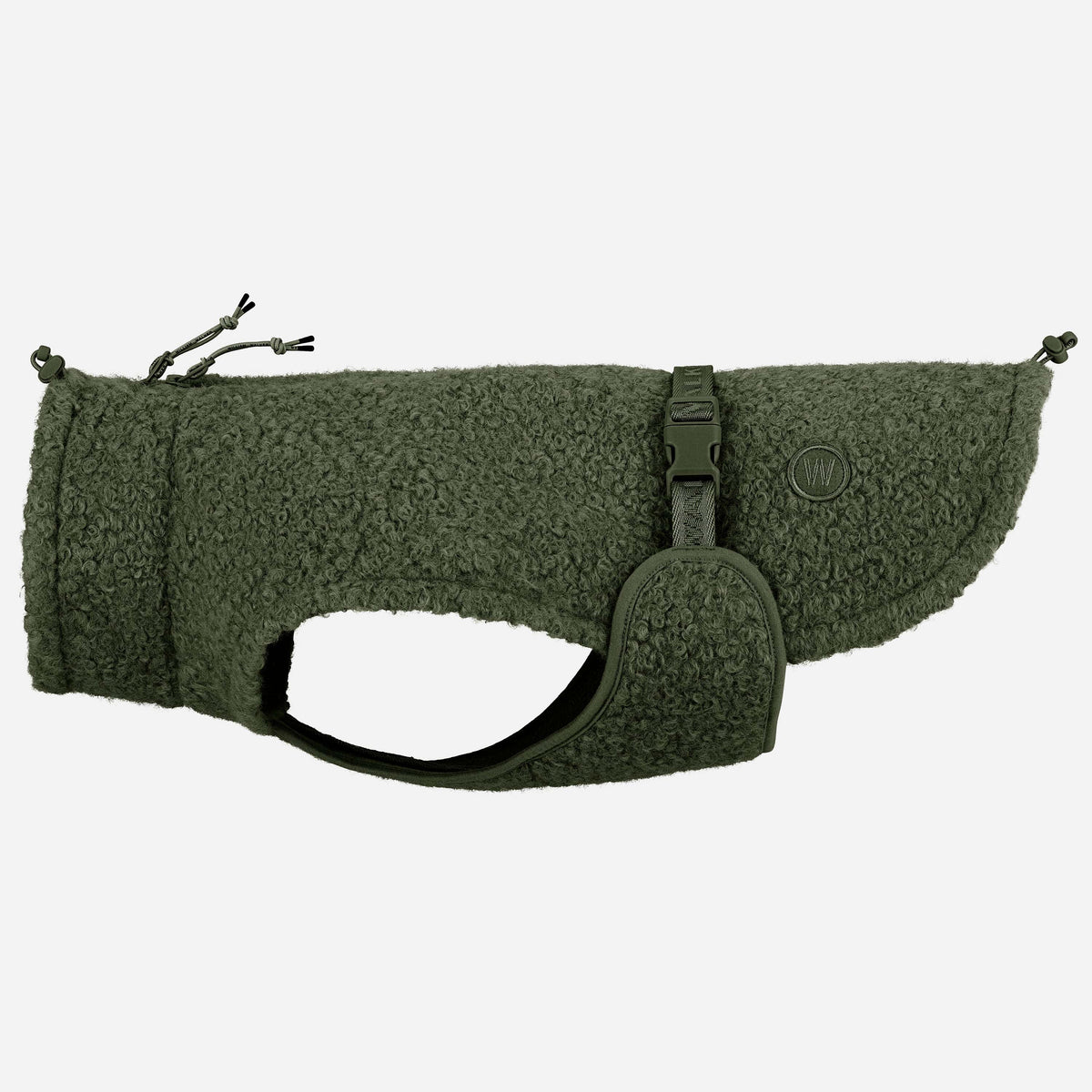 William Walker Cappottino in pile per cani Cozy per bassotti Dark Moss / 2